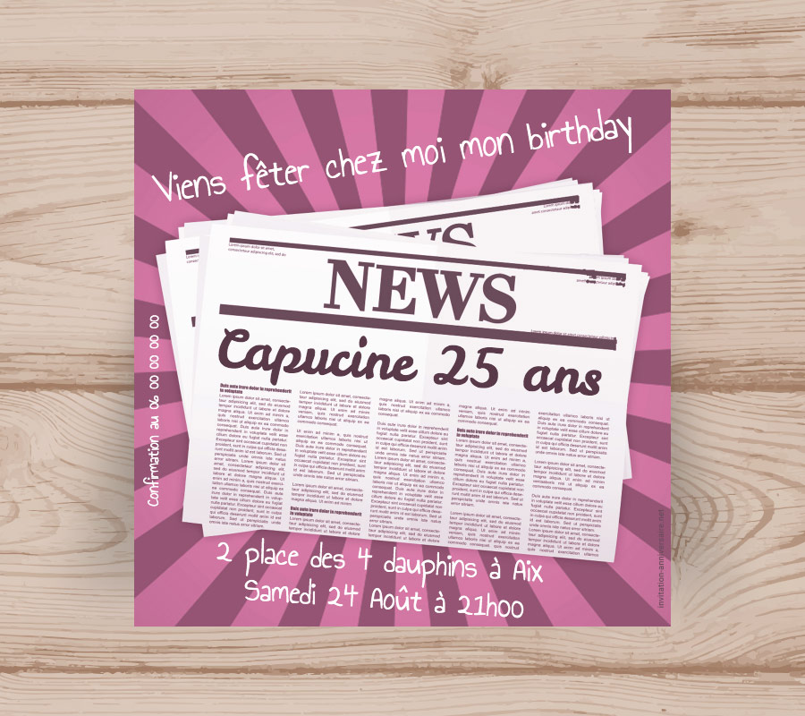 Carte Invitation Anniversaire Chasse Au Tresor A Imprimer