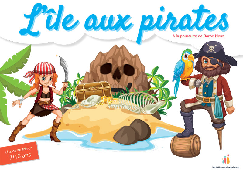 Chasse Au Tresor Theme Pirates Pour Les Enfants Entre 7 Et 10 Ans