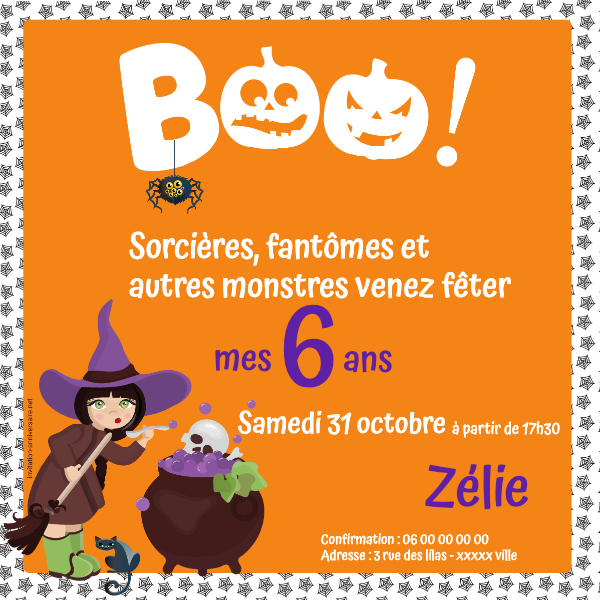 Sorcière d'halloween