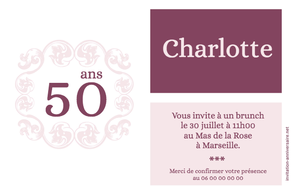 Invitation Anniversaire Adulte Carte Anniversaire A Imprimer