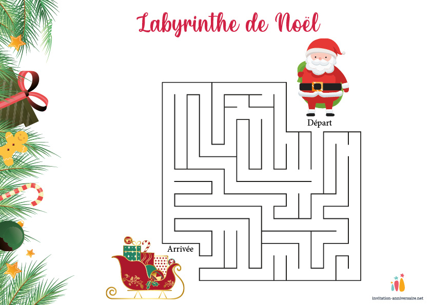 Jeux de Noël à imprimer pour adulte - Activités Noël - Carte de jeux pour  Noël - Jeux de Noël animation - Jeux de Noël entre collègues