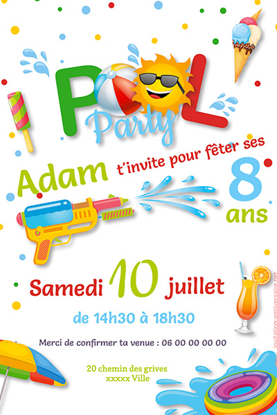 Anniversaire estival