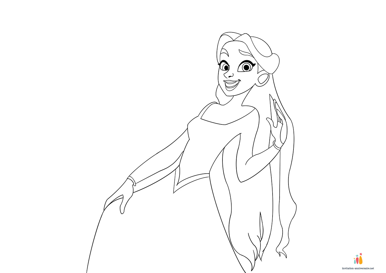 Coloriage Toutes Les Princesses De Disney Dessin Princesse Disney à imprimer