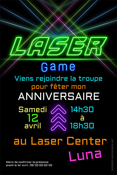 Laser zone