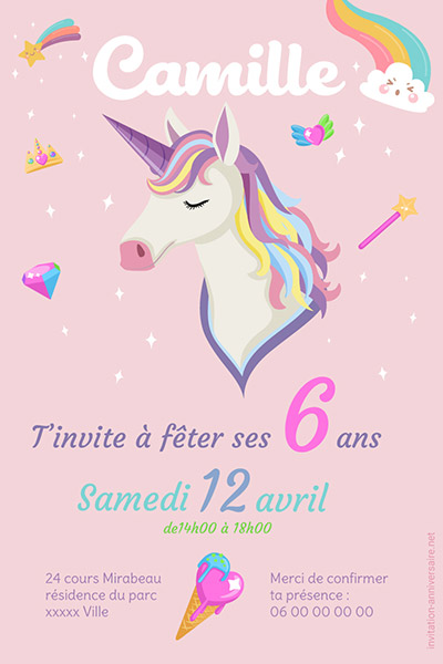 Licorne féérique