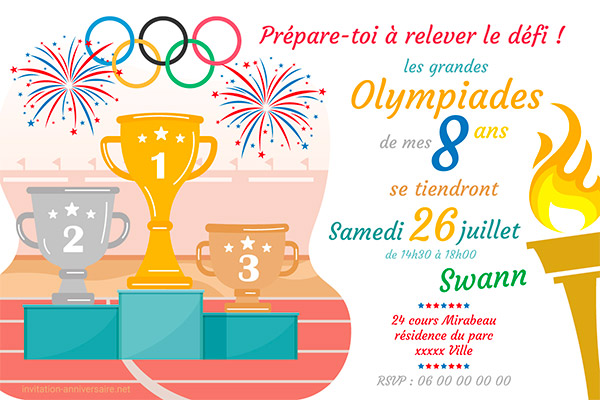 Podium olympique